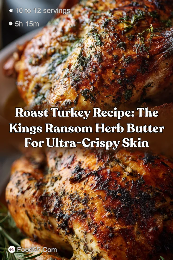 Roast Turkey Recipe: The Kings Ransom Herb Butter for Ultra-Crispy Skin