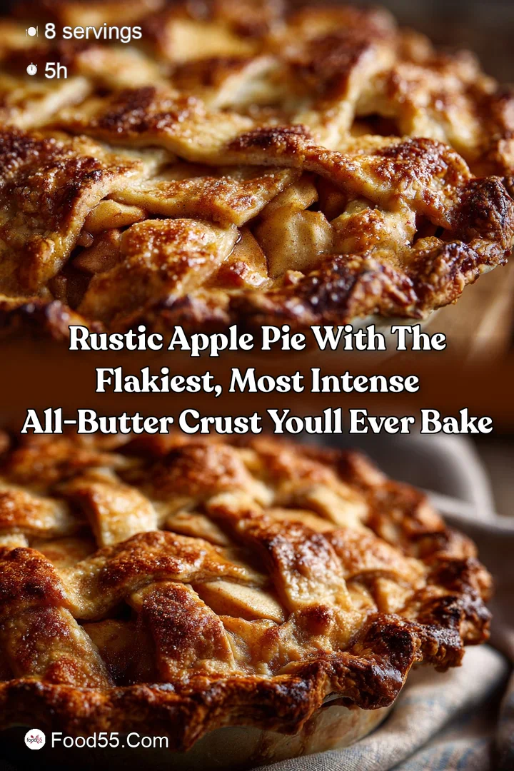 Rustic Apple Pie with the Flakiest Most Intense All-Butter Crust Youll Ever Bake