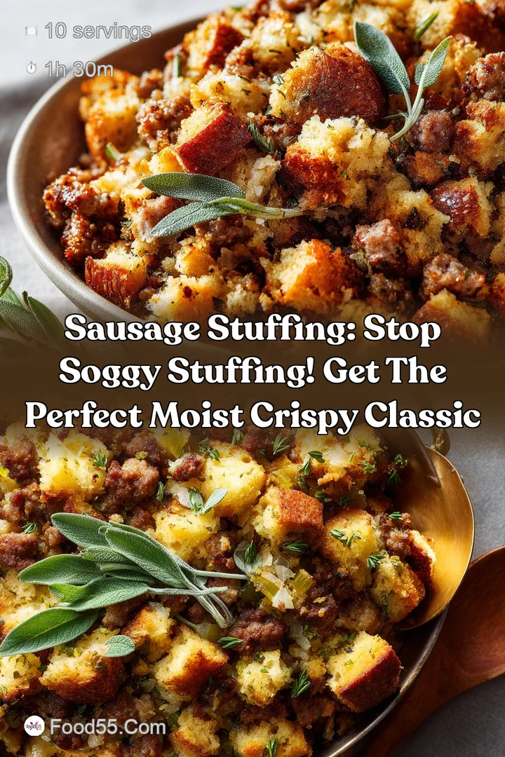 Sausage Stuffing: Stop Soggy Stuffing! Get the Perfect Moist Crispy Classic