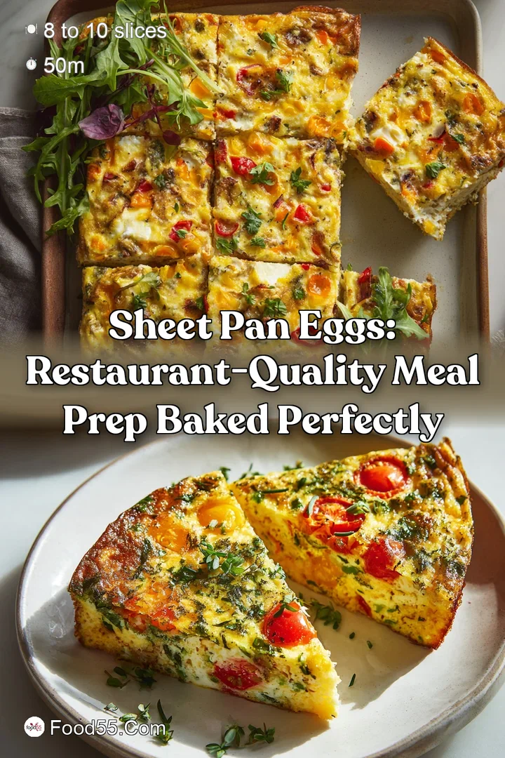 Sheet Pan Eggs: Restaurant-Quality Meal Prep Baked Perfectly