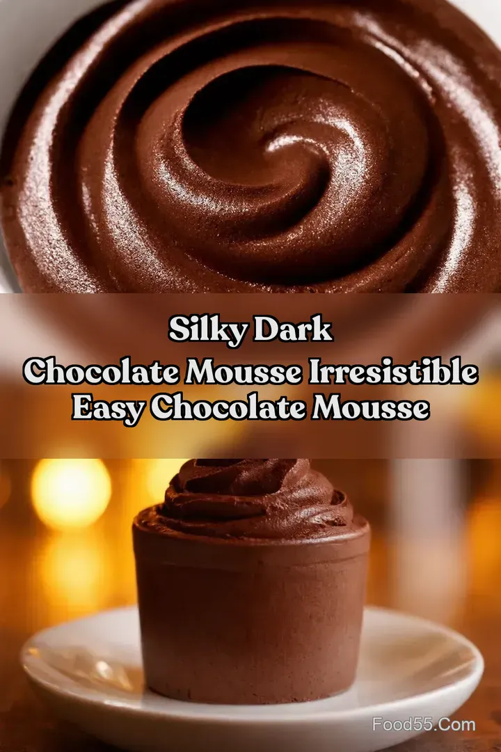 Silky Dark Chocolate Mousse Irresistible Easy Chocolate Mousse
