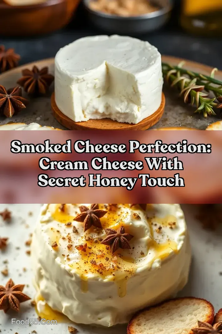 Smoked Cheese Perfection: Cream Cheese with Secret Honey Touch