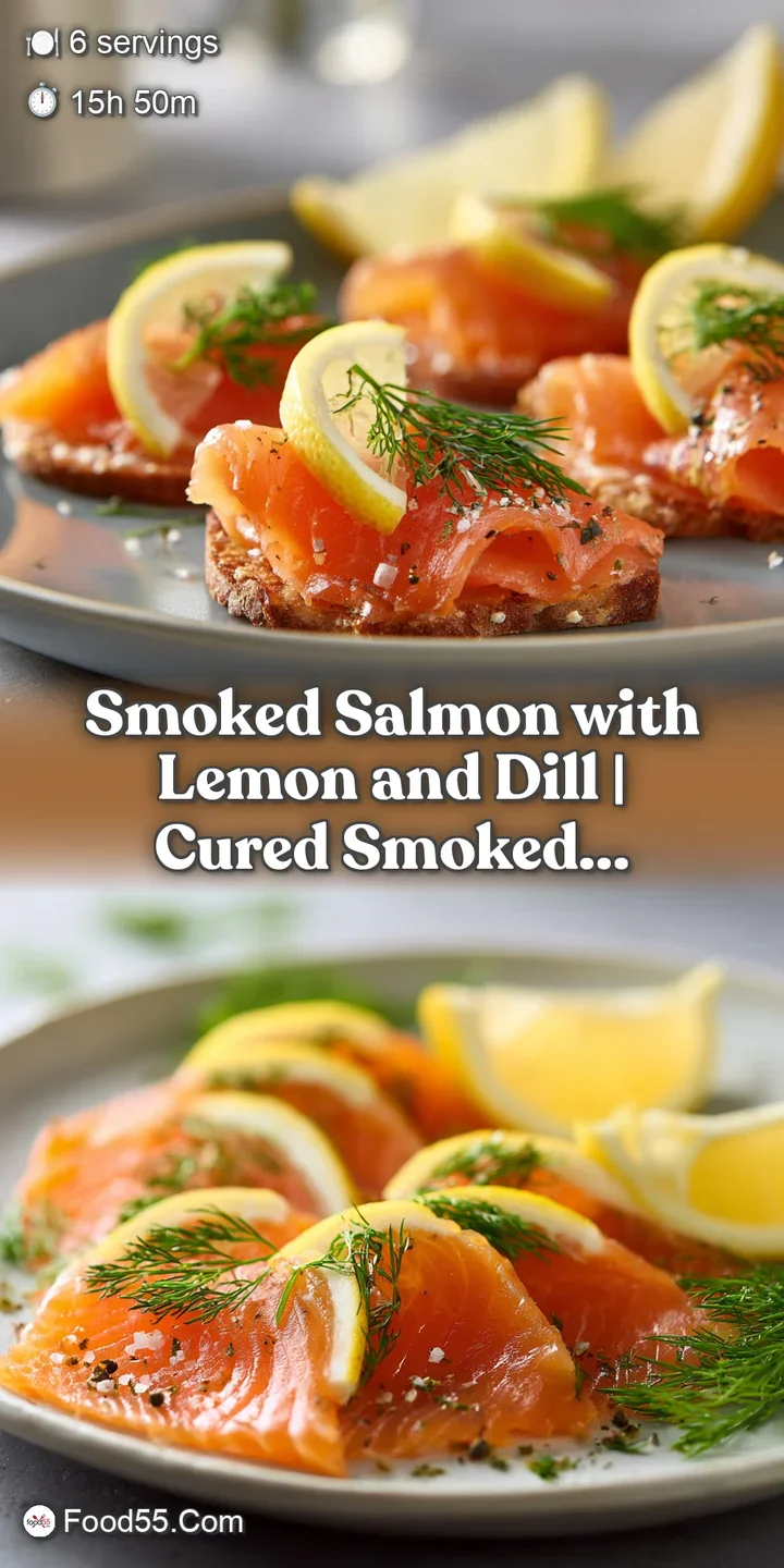 Extreme close-up of silky, orange salmon with a glistening surface, topped with a zest of lemon and tiny dill leaves.