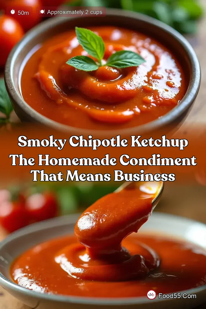 Smoky Chipotle Ketchup The Homemade Condiment That Means Business