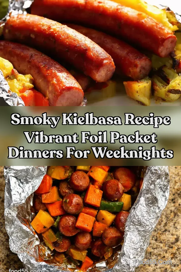 Smoky Kielbasa Recipe Vibrant Foil Packet Dinners for Weeknights