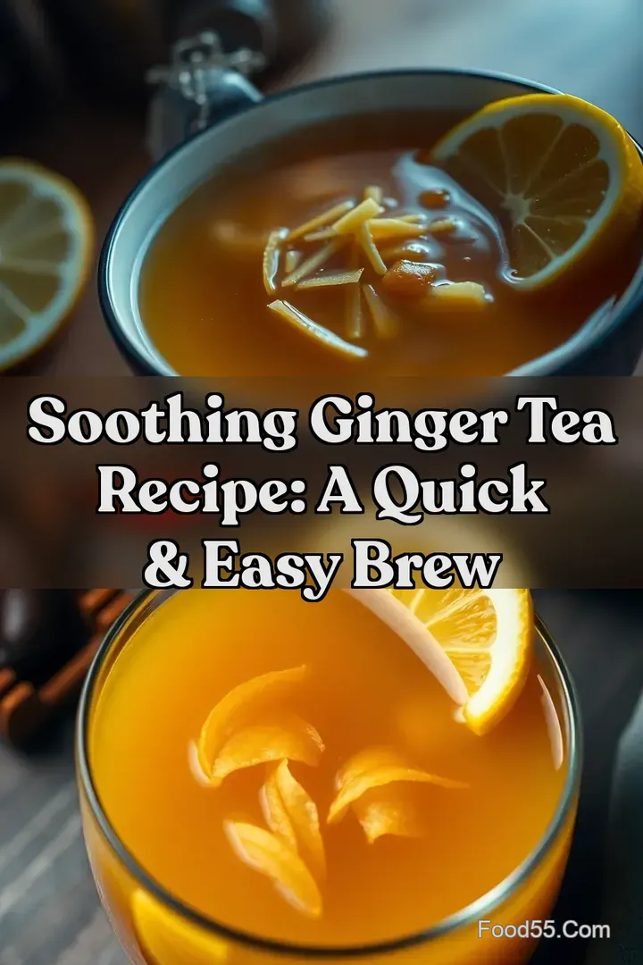 Soothing Ginger Tea Recipe: A Quick &amp Easy Brew