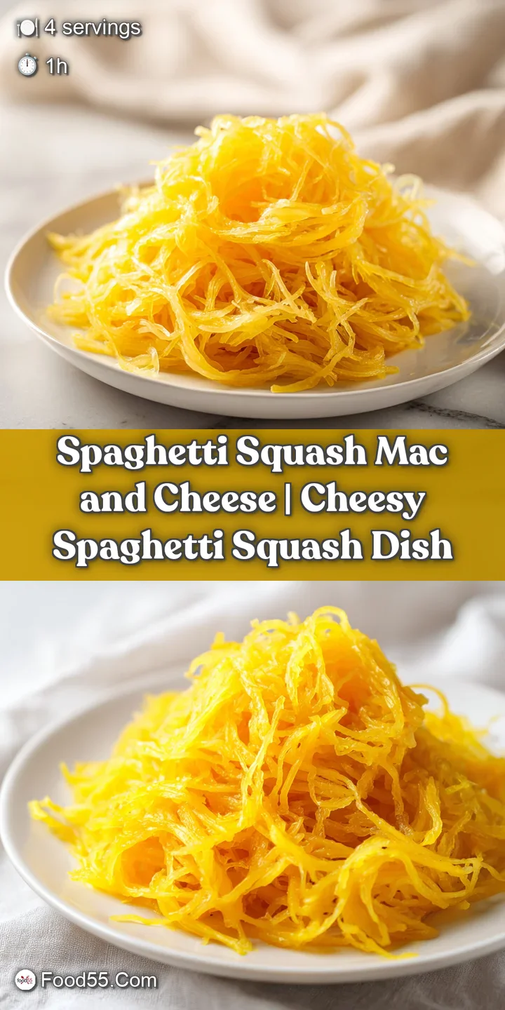 Close-up of molten, bubbly melted cheese stretching over tender golden squash strands with toasted crispy edges.