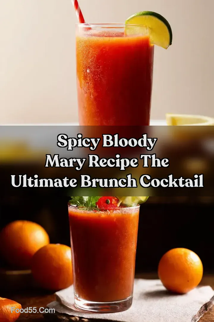 Spicy Bloody Mary Recipe The Ultimate Brunch Cocktail