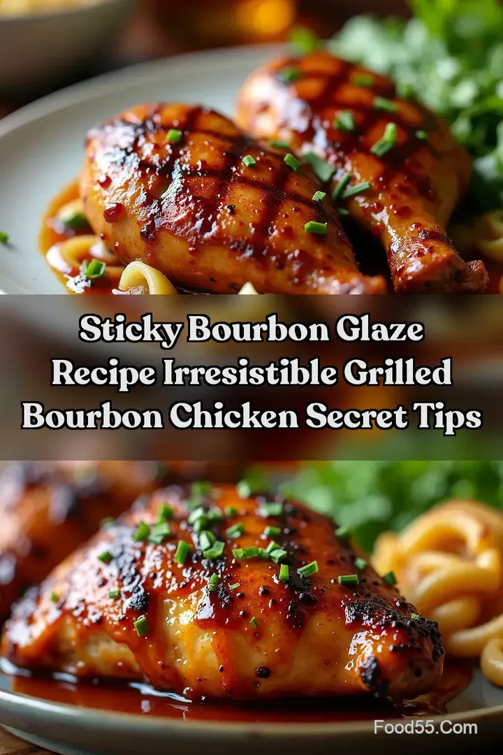 Sticky Bourbon Glaze Recipe Irresistible Grilled Bourbon Chicken Secret Tips