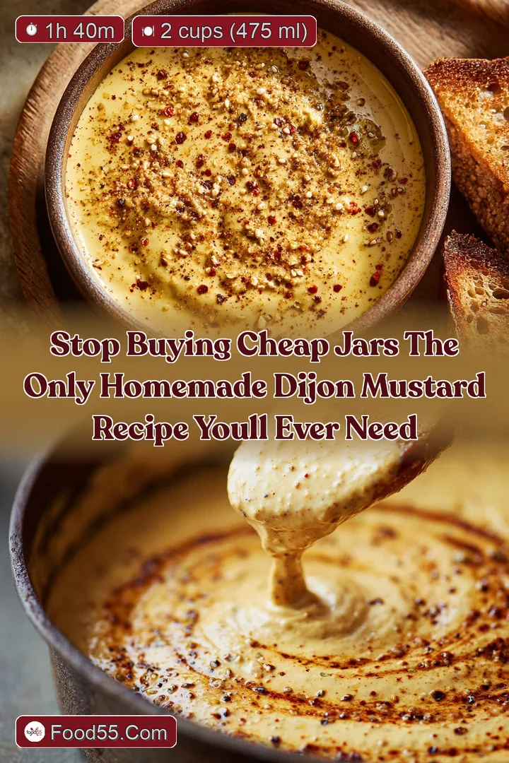 Stop buying cheap jars The only homemade Dijon Mustard recipe youll ever need