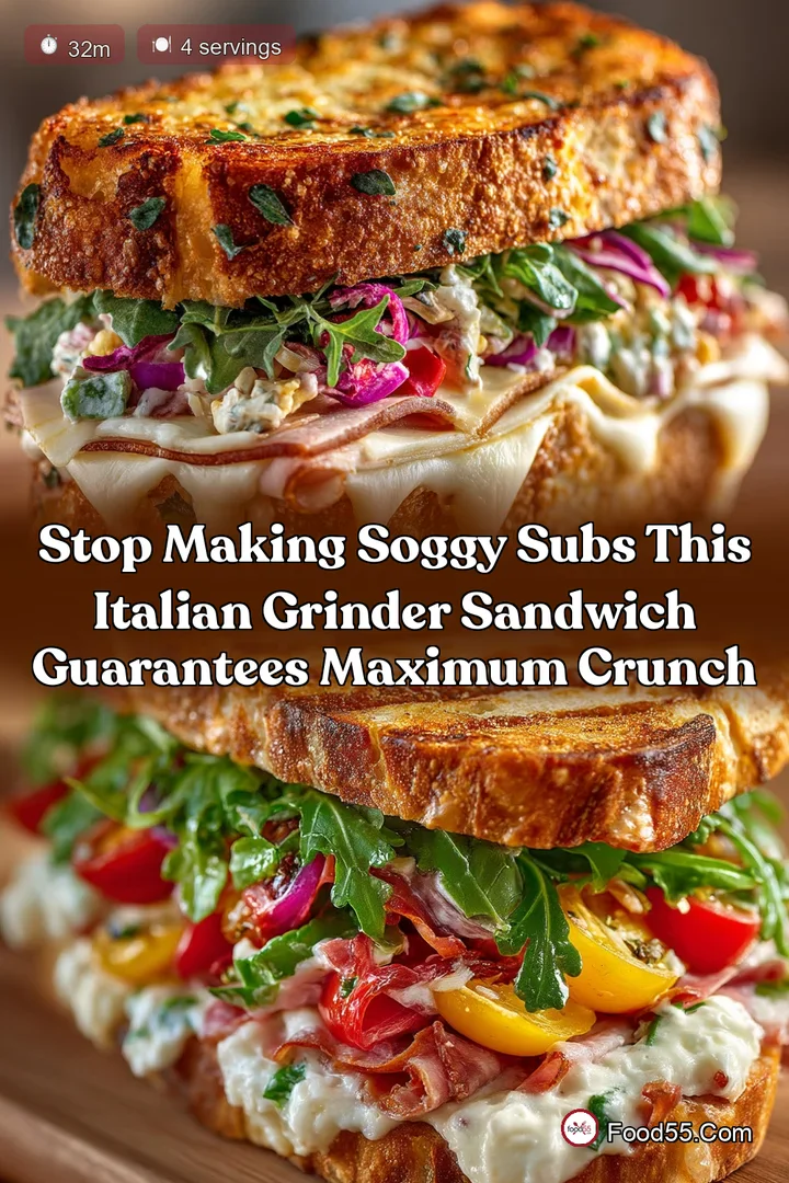 Stop Making Soggy Subs This Italian Grinder Sandwich Guarantees Maximum Crunch