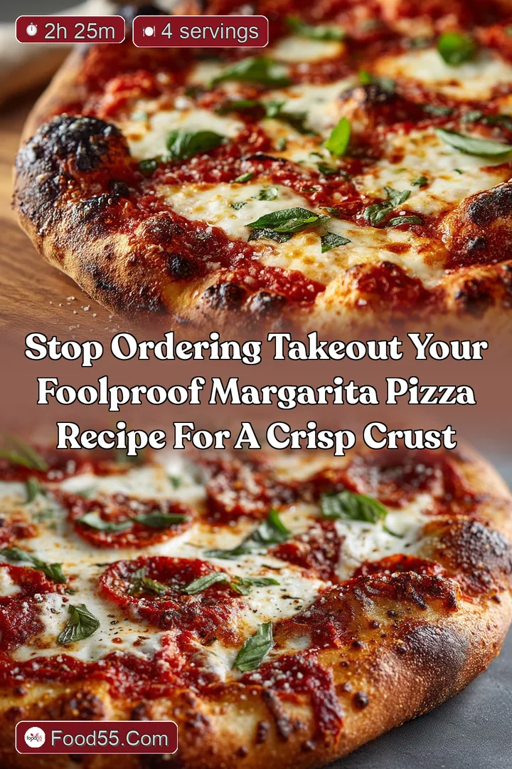 Stop Ordering Takeout Your Foolproof Margarita Pizza Recipe for a Crisp Crust