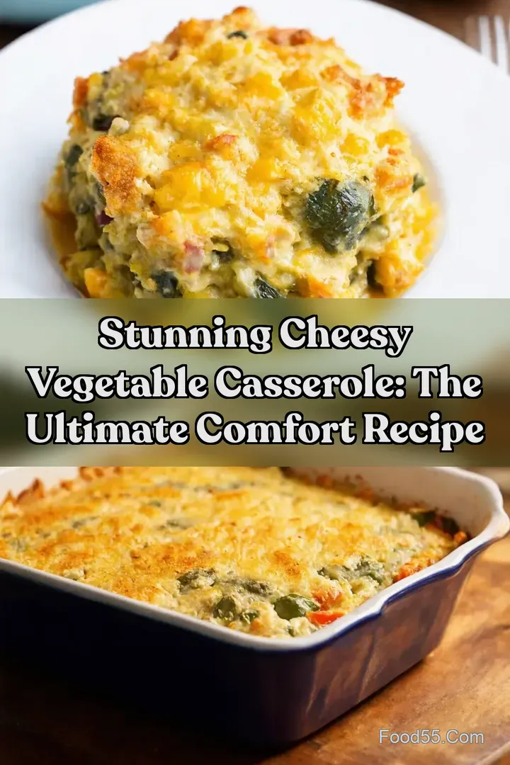 Stunning Cheesy Vegetable Casserole: The Ultimate Comfort Recipe : PIN FOR LATER Stunning Cheesy Vegetable Casserole: The Ultimate Comfort Recipe