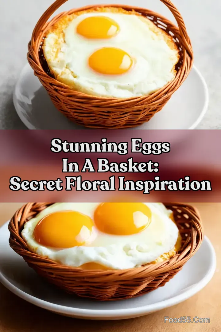 Stunning Eggs in a Basket: Secret Floral Inspiration : PIN FOR LATER Stunning Eggs in a Basket: Secret Floral Inspiration