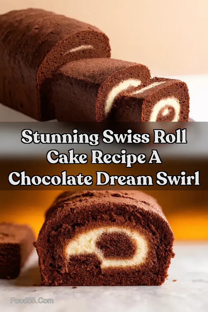 Stunning Swiss Roll Cake Recipe A Chocolate Dream Swirl