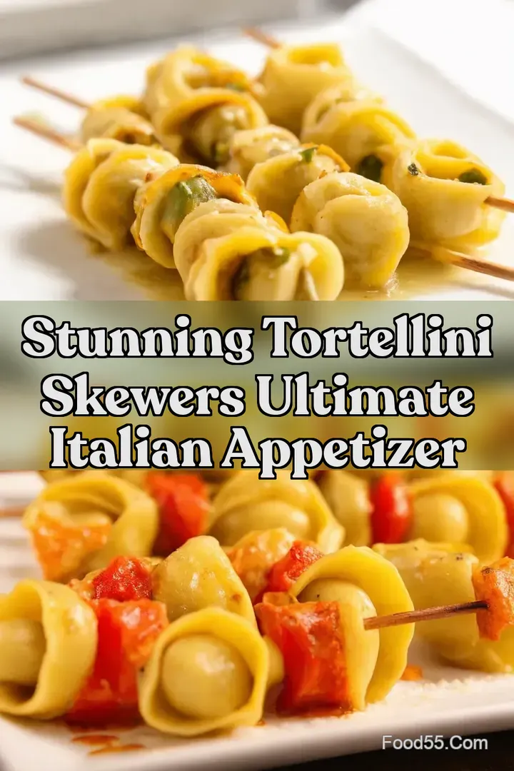 Stunning Tortellini Skewers Ultimate Italian Appetizer