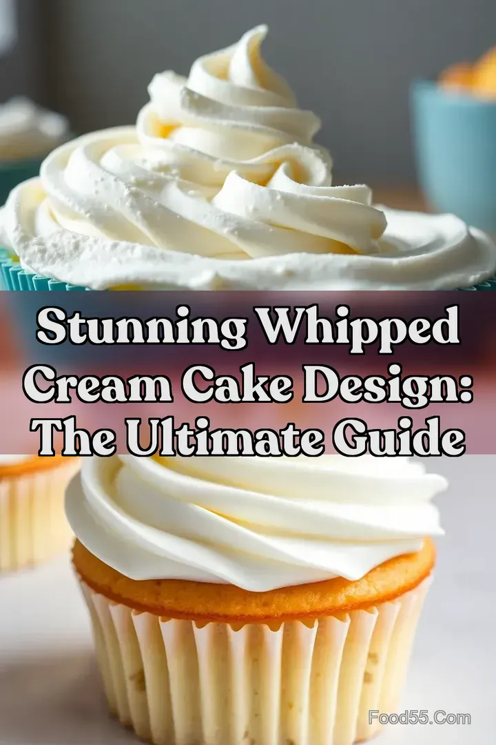 Stunning Whipped Cream Cake Design: The Ultimate Guide : PIN FOR LATER Stunning Whipped Cream Cake Design: The Ultimate Guide