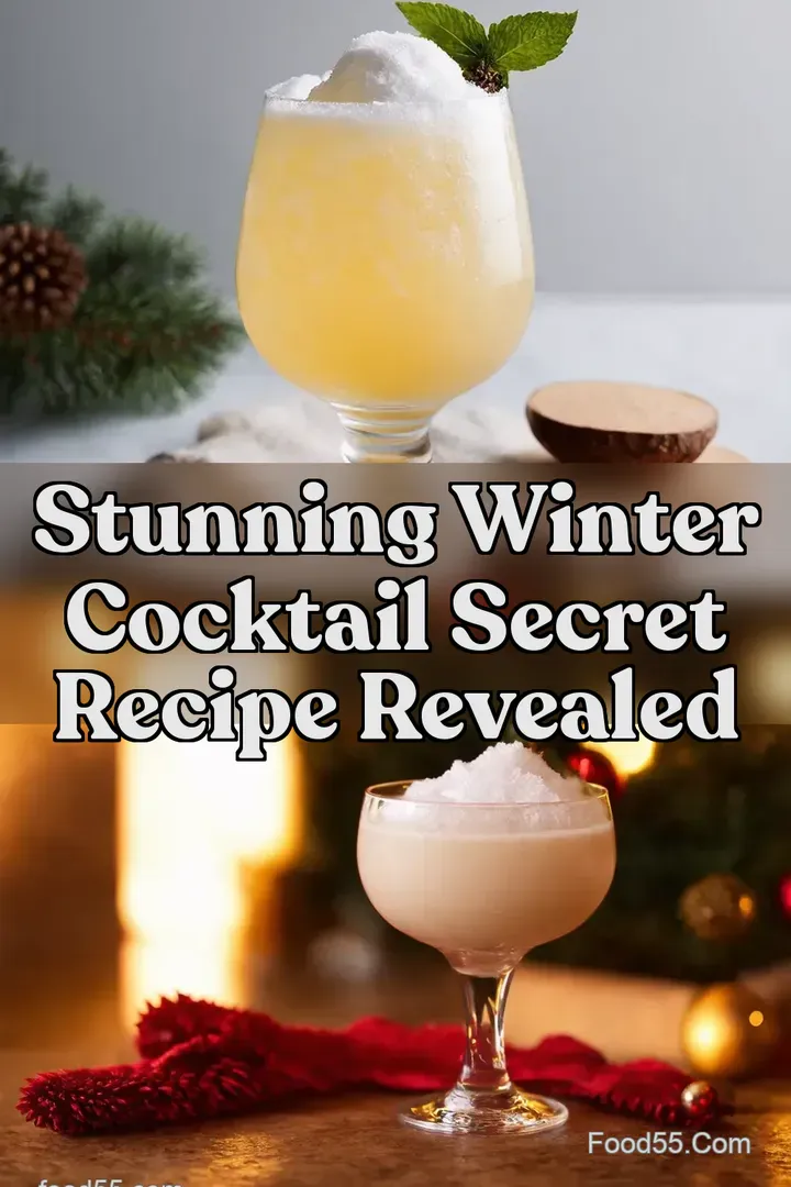 Stunning Winter Cocktail Secret Recipe Revealed