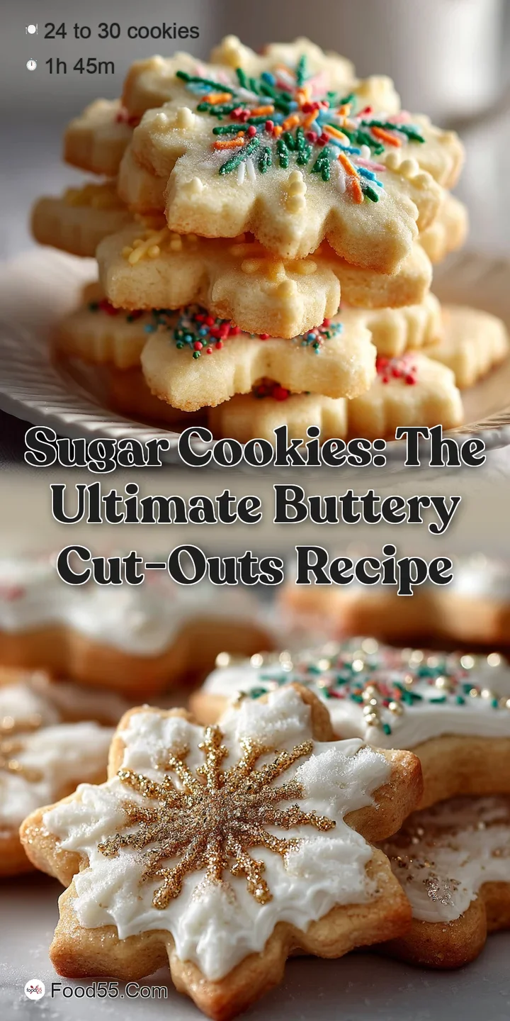 Sugar Cookies: The Ultimate Buttery Cut-Outs Recipe