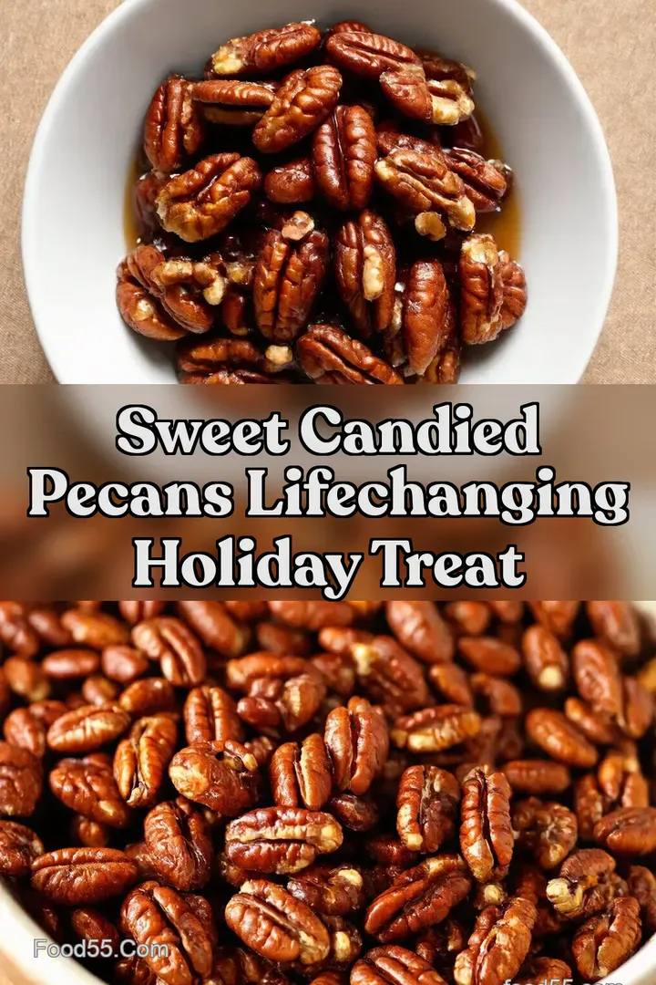 Sweet Candied Pecans LifeChanging Holiday Treat