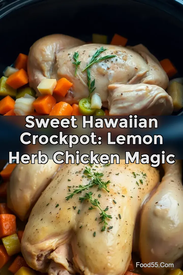 Sweet Hawaiian Crockpot: Lemon Herb Chicken Magic