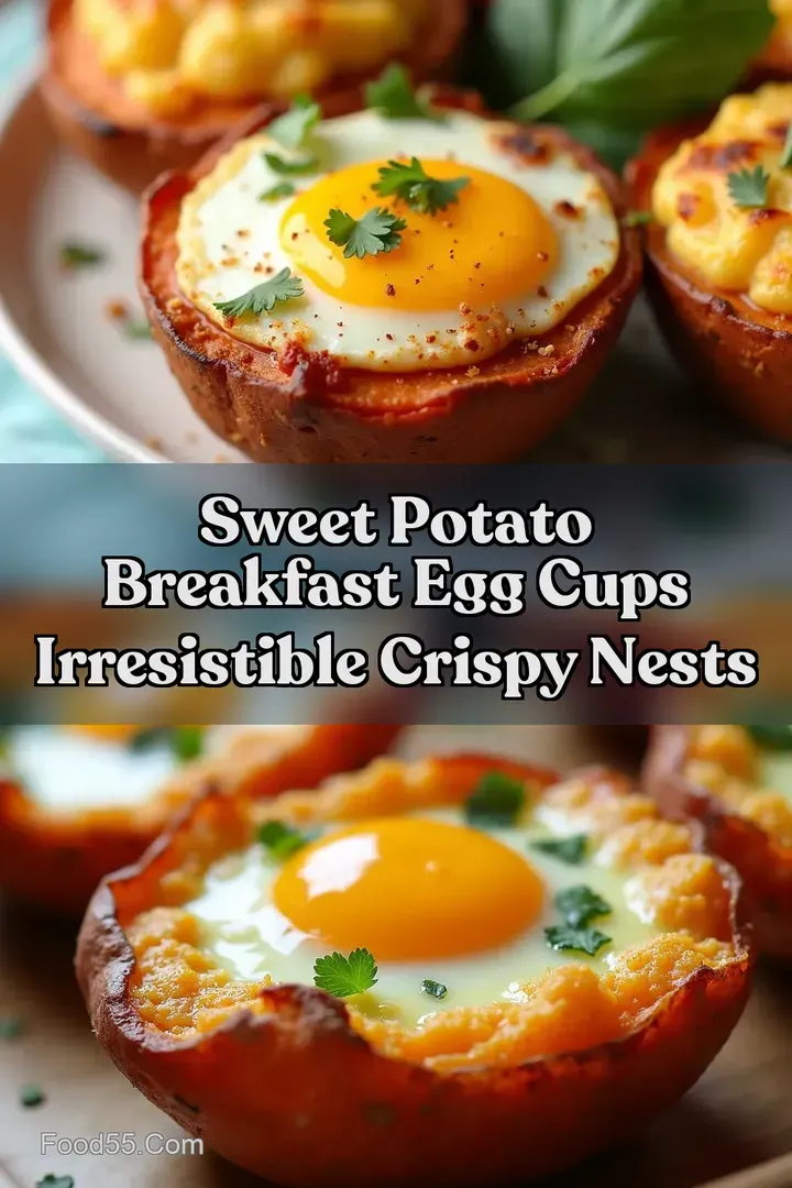Sweet Potato Breakfast Egg Cups Irresistible Crispy Nests