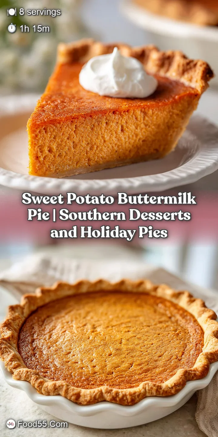 Close-up of a velvety smooth sweet potato pie filling, showing its warm, inviting glow.