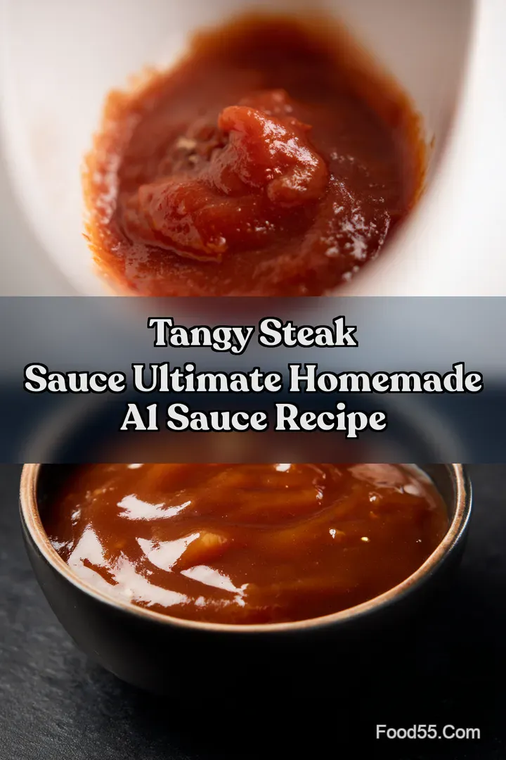 Tangy Steak Sauce Ultimate Homemade A1 Sauce Recipe