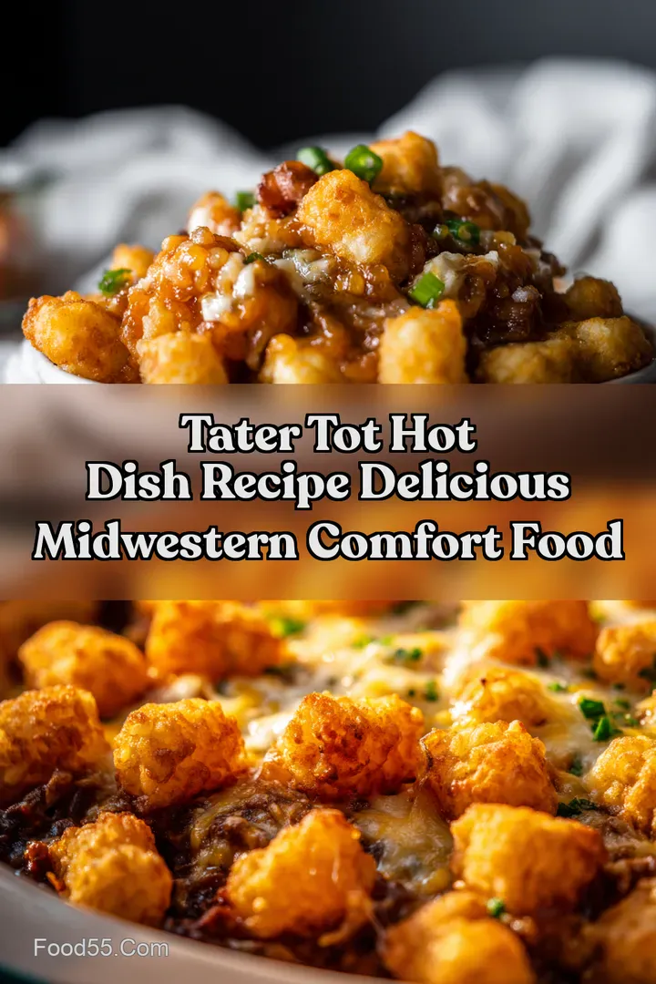Tater Tot Hot Dish recipe Delicious Midwestern Comfort Food