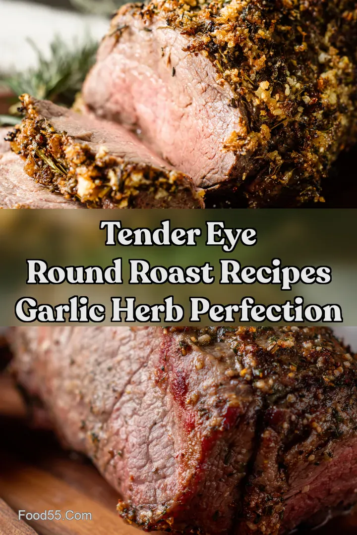 Tender Eye Round Roast Recipes Garlic Herb Perfection : PIN FOR LATER Tender Eye Round Roast Recipes Garlic Herb Perfection