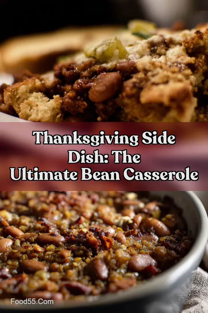 Thanksgiving Side Dish: The Ultimate Bean Casserole