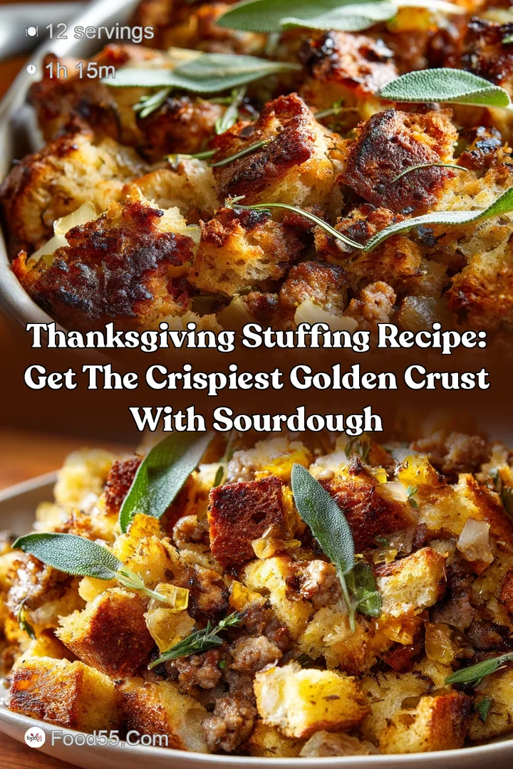 Thanksgiving Stuffing Recipe: Get the Crispiest Golden Crust with Sourdough