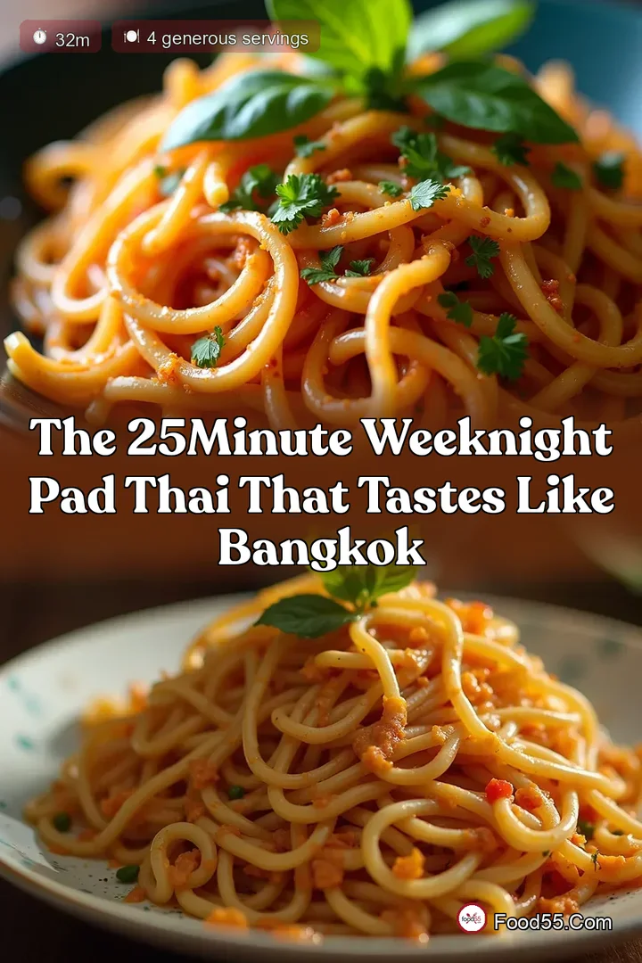 The 25Minute Weeknight Pad Thai That Tastes Like Bangkok