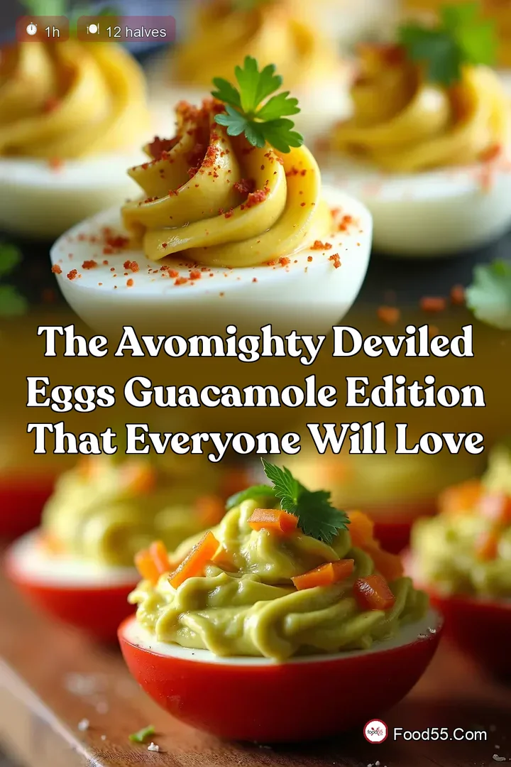 The AvoMighty Deviled Eggs Guacamole Edition That Everyone Will Love