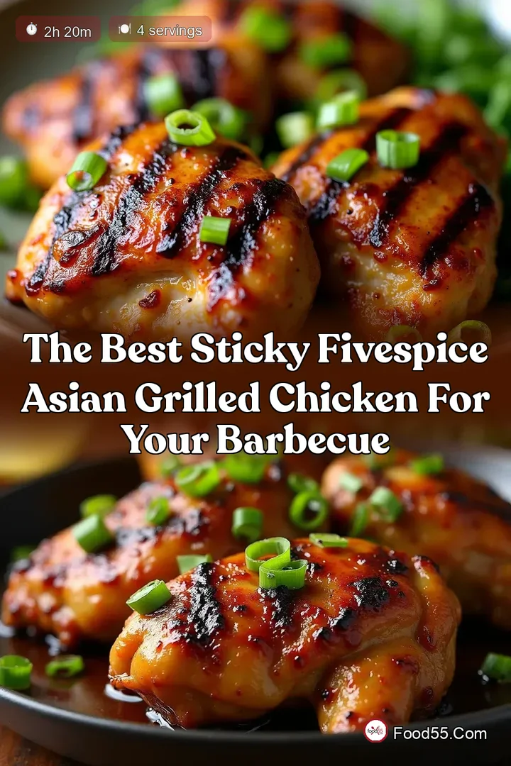 The Best Sticky FiveSpice Asian Grilled Chicken for Your Barbecue