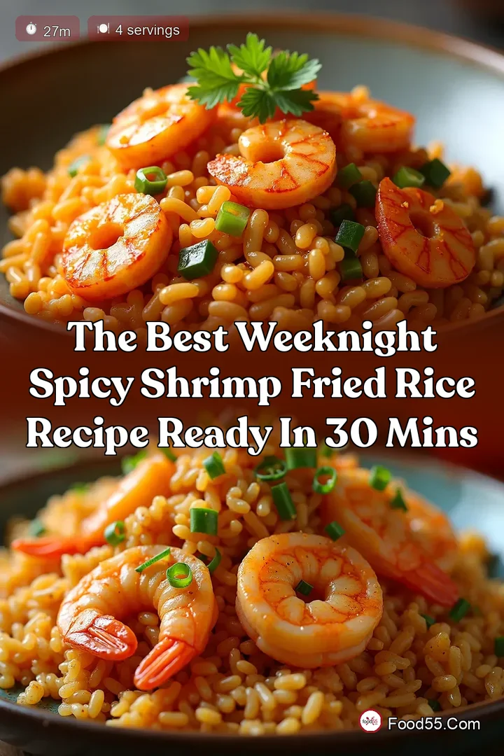 The Best Weeknight Spicy Shrimp Fried Rice Recipe Ready in 30 Mins