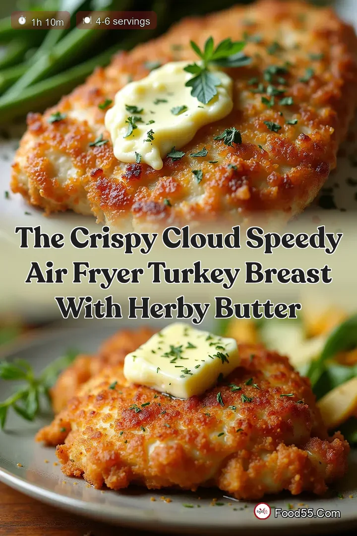 The Crispy Cloud Speedy Air Fryer Turkey Breast with Herby Butter