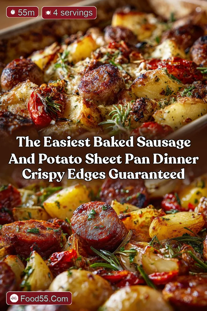 The Easiest Baked Sausage and Potato Sheet Pan Dinner Crispy Edges Guaranteed