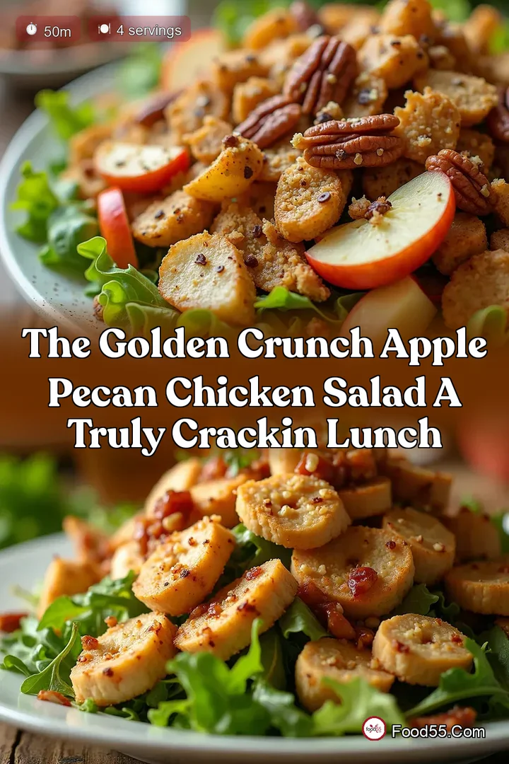 The Golden Crunch Apple Pecan Chicken Salad A Truly Crackin Lunch