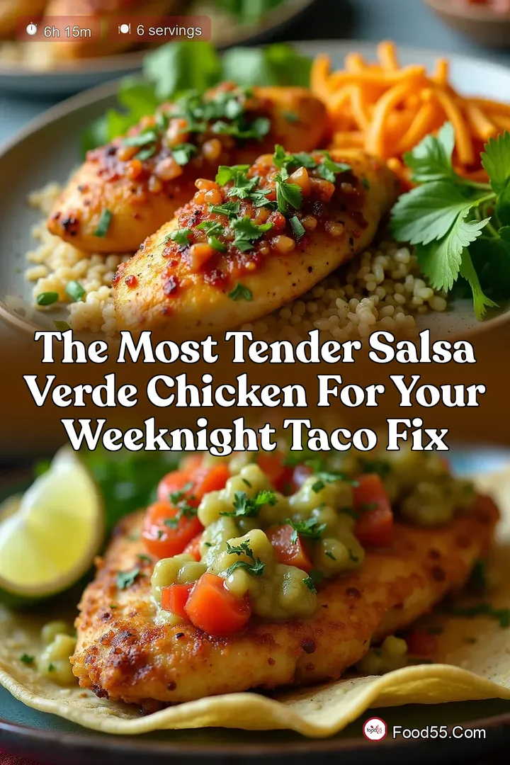 The Most Tender Salsa Verde Chicken for Your Weeknight Taco Fix