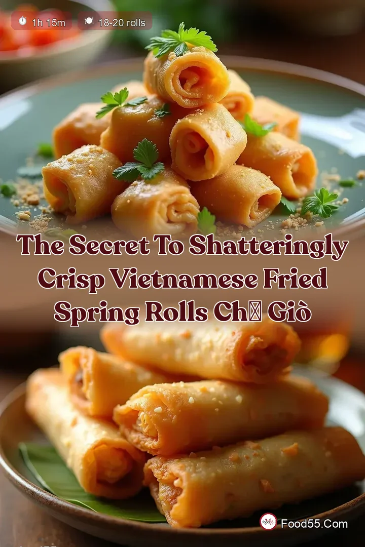 The Secret to Shatteringly Crisp Vietnamese Fried Spring Rolls Chả Gi&ograve;