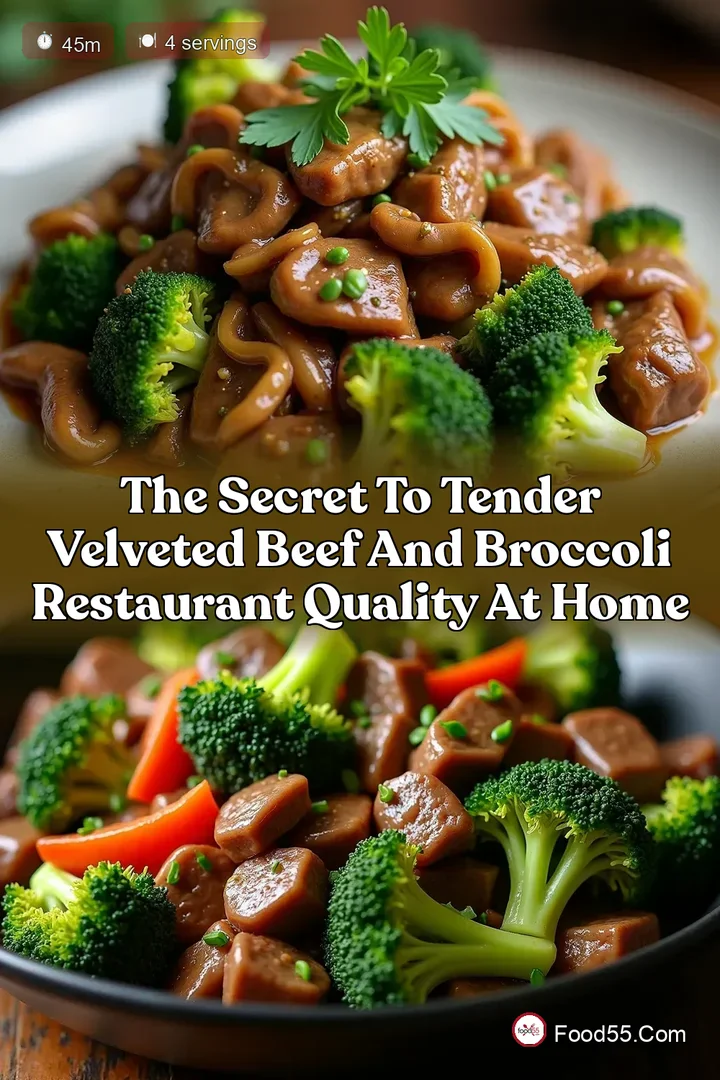 The Secret to Tender Velveted Beef and Broccoli Restaurant Quality at Home