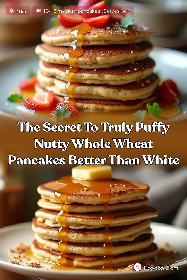 The Secret to Truly Puffy Nutty Whole Wheat Pancakes Better Than White