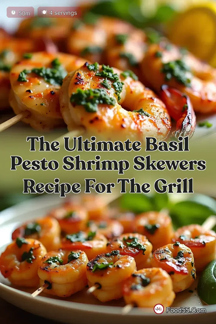 The Ultimate Basil Pesto Shrimp Skewers Recipe for the Grill