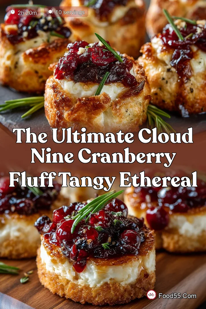 The Ultimate Cloud Nine Cranberry Fluff Tangy Ethereal