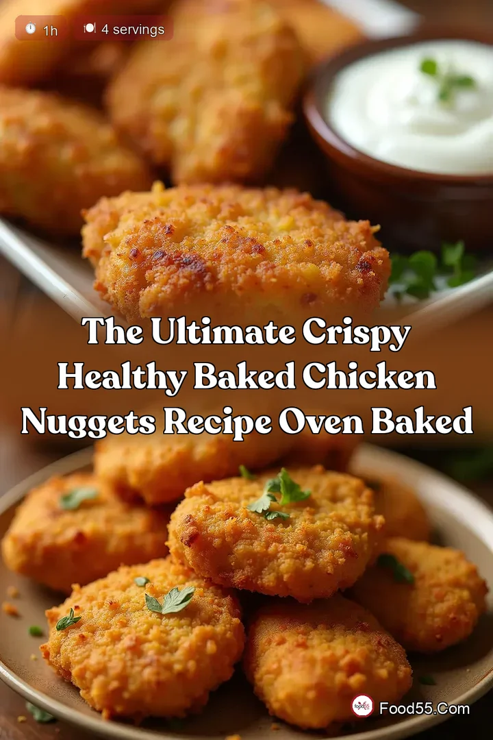 The Ultimate Crispy Healthy Baked Chicken Nuggets Recipe Oven Baked