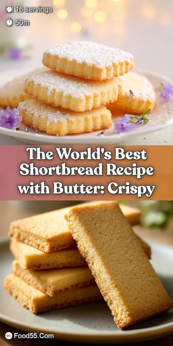 Close-up of a buttery shortbread cookie, its golden surface speckled with fine crumbs and glistening with melted butter. I...