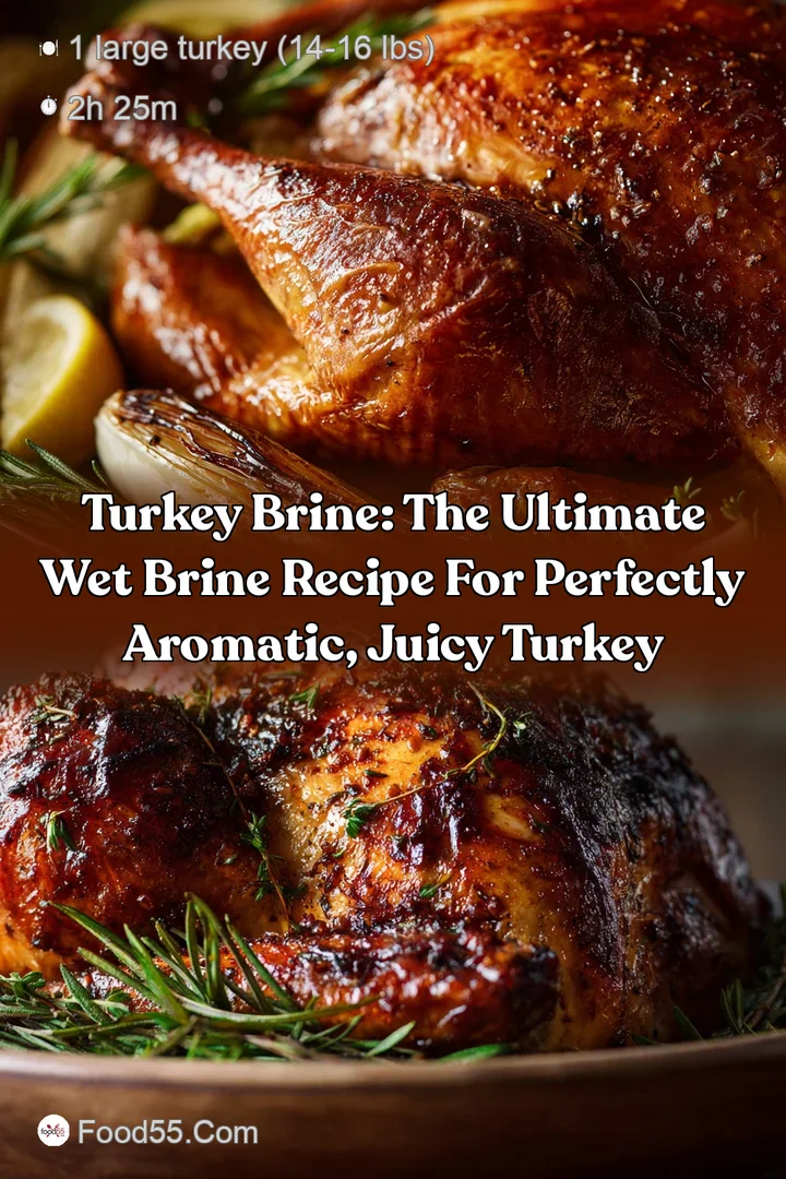 Turkey Brine: The Ultimate Wet Brine Recipe for Perfectly Aromatic Juicy Turkey