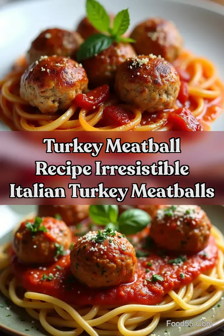 Turkey Meatball Recipe Irresistible Italian Turkey Meatballs