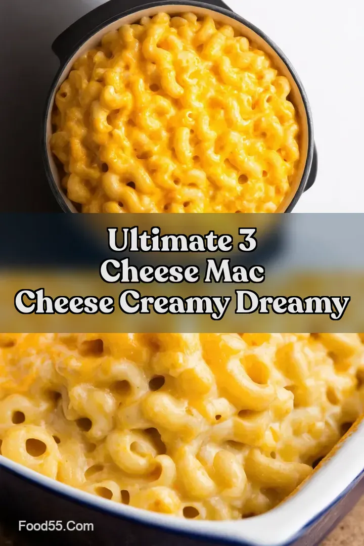 Ultimate 3 Cheese Mac Cheese Creamy Dreamy
